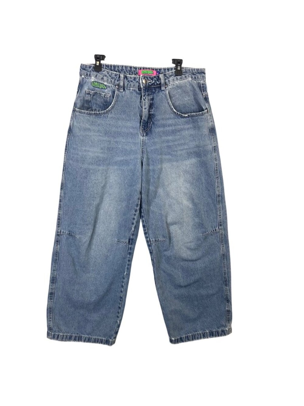 Empyre Womens Relaxed Fit Wide Leg Jeans Size 10 Blue Denim GUC
